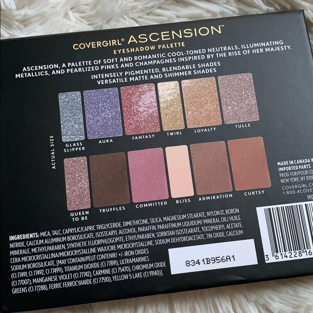 NEW!! Covergirl Game of Thrones Eyeshadow Palettes